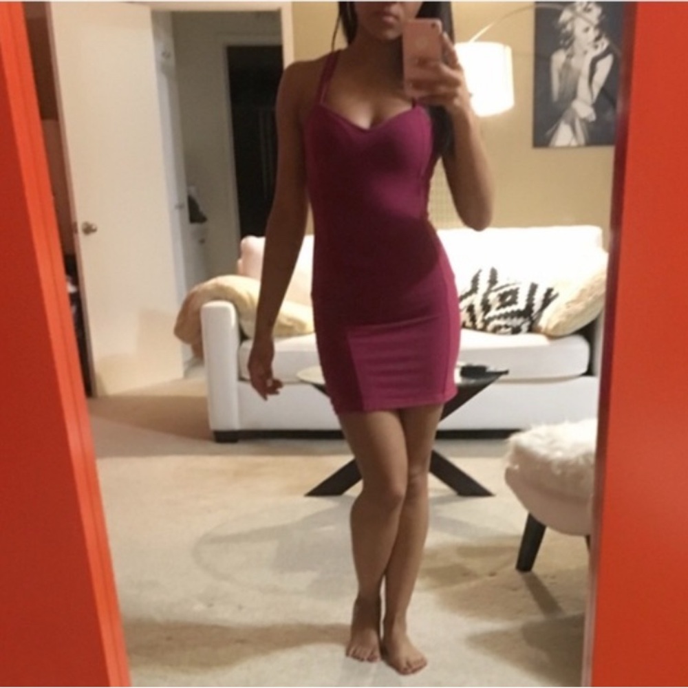 Rare Brandy Melville cage back dress